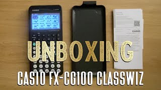 Unboxing - Casio fx-CG100 Classwiz Graphic Calculator