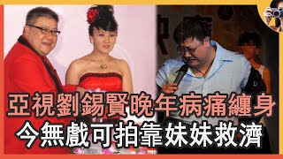 亞視綠葉劉錫賢晚年病痛纏身，結婚6年被前妻騙走10萬，今靠妹妹救濟太唏噓#亞視#劉錫賢#娛記太太