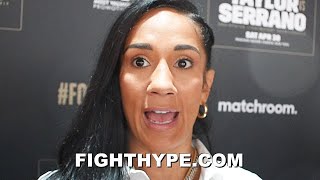 AMANDA SERRANO REACTS AFTER KATIE TAYLOR DECLINES 3-MINUTE ROUNDS; ASKS HER "WHY NOT" MAKE STATEMENT