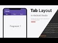 Create Tab Layout with fragment in Android Studio