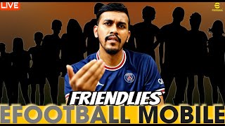 eFootball 24 Mobile UCL Themed Friendlies + Pack Opening | LIVE