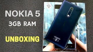 Nokia 5 (3GB RAM) Unboxing and First Impression  | Hindi