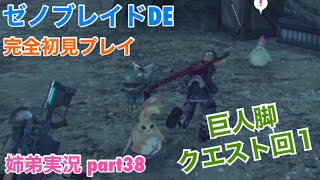 □■ゼノブレイドDEを初見実況プレイ part38【姉弟実況】