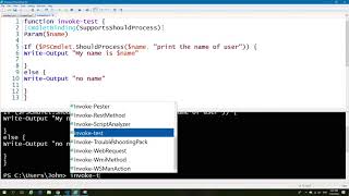 Powershell Confirm, Impact and What-if
