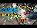 Perbaiki Lampu High Beam Mobil Tidak Menyala