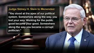 Ex-NJ Sen. Bob Menendez sentenced to 11 years for bribery conviction