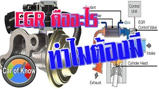 EGR คืออะไรทำไมต้องมี | Car of Know