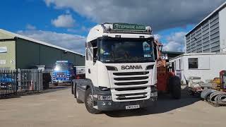 2015 Scania R580 Highline Tag Axle Tractor Unit, Entered into Auction