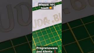 Wleppka NFC touch 💥#wleppka #stickers #poland #nfc #innovation