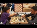 WGM Vantika Agrawal vs GM Raunak Sadhwani | Battle of two young talents  | 28th Abu Dhabi Blitz