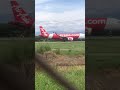 Airasia landing at Kota Kinabalu. Afternoon plane spotting at Tanjung Aru.