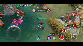 onmyoji arena low rank match Hakuro first time pentakill