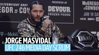 Jorge Masvidal: "Me and Conor would be one of the biggest fights history"