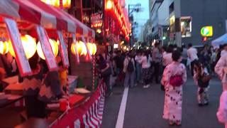 とうかさん大祭 紙屋町交差点〜本通商店街〜中央通り歩行者天国〜圓隆寺 2019年6月8日