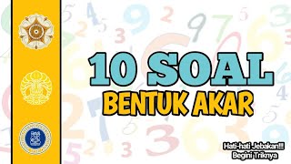 TRIK MENJAWAB SOAL BENTUK AKAR