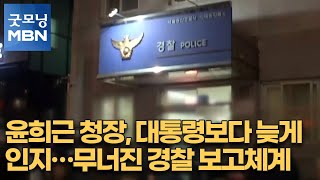 윤희근 청장, 대통령보다 늦게 인지…무너진 경찰 보고체계 [굿모닝 MBN]