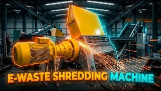 Industrial E-Waste Management: Electronic Waste Shredding and Recovery with MT Makina