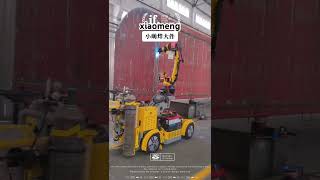 Xiaomeng welding robot to weld big workpieces