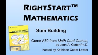 RightStart Math Card Games - Sum Building A70