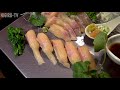 sushimakingvideos 超巨大なヤマメを刺身と握り寿司で！～making of yamame trout sushi～