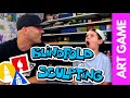 Blindfolded Sculpting Art Game
