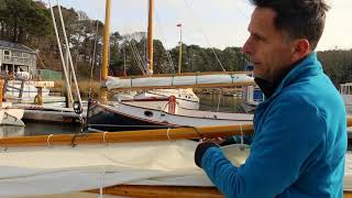 Arey's Pond Boat Yard  Catboat Essentials Part 2 Rigging a Catboat