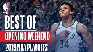 BEST PLAYS From Opening Weekend | 2019 NBA Playoffs