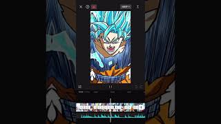 Goku edit tutorial #anime #edit #goku #tutorial #capcut #tutorial #viral #shorts