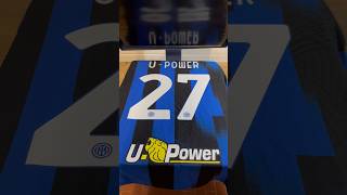 Welcome to our Official Back Jersey Partner, U-Power 🤩⚫️🔵 #IMInter #Shorts