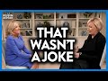 Jill Biden Laughs Out Loud at One of the Most Serious Questions Host Asked