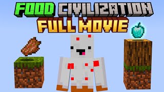 Minecraft But I Survive In FOOD CIVILIZATION [FULL MOVIE]