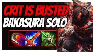 CRIT BAKASURA IS BUSTED! - Smite Bakasura solo