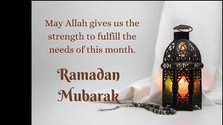 Ramadan kareem whatsapp status 2022| Ramadan Mubarak status | Ramzan Mubarak 2022