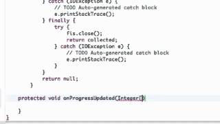 Android Application Development Tutorial 102 The 4 AsyncTask Methods