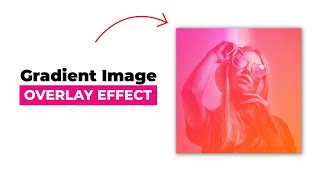 Gradient Image Overlay Hover Effect using HTML & CSS