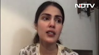 Rhea Chakraborty Interview To NDTV: "MeToo Allegation Started Pressure, Stress For Sushant"