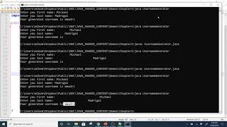 Java 1 - Chapter 3 Lecture Part Two