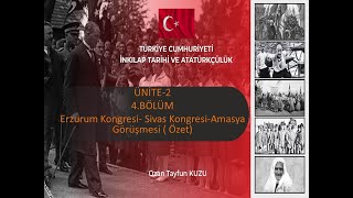 ÜNİTE-2 / BÖLÜM 4 /ULUSAL MÜCADELENİN ÖRGÜTLENMESİ ( ÖZET)