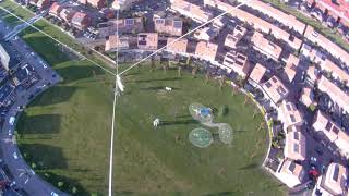 4th test with camera onboard the kite HQ delta sport 2m