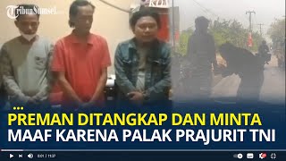 Viral Preman Palak Prajurit TNI AL di Bekasi, Pelaku Ditangkap Polisi dan Minta Maaf kepada TNI