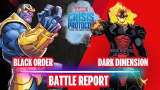 Marvel Crisis Protocol Battle Report Dark Dimension vs Black Order S05E45