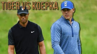Brooks Koepka On Competing Against Tiger Woods