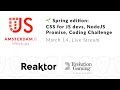 🌱 Spring edition: CSS for JS devs, NodeJS Promise, Coding Challenge