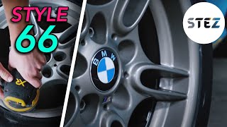 Refinishing a set of BMW Style 66 wheels (DIY)