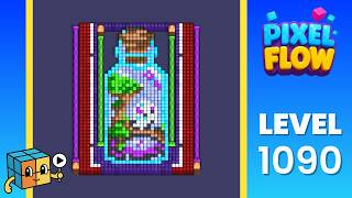 Pixel Flow Level 1090 (Very Hard) Walkthrough Solution