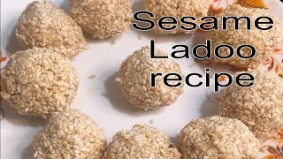 ಎಳ್ಳು ಲಡೂ ಕೇವಲ 2 ಪದಾರ್ಥಗಳು ಸುಲಭವಾದ ವಿಧಾನ/sesame ladoo recipe in kannada