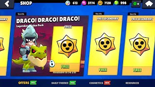 DRACO! LEGENDARY NEW BRAWLER!!🔥 LEGENDARY NEW GIFTS!! 14 NEW BRAWLERS!! BRAWL STARS UPDATE REWARDS!!