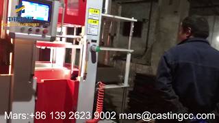 How Green sand casting molding machine works