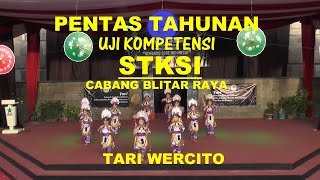 TARI WERCITO  -  UJI KOMPETENSI STKSI CABANG BLITAR RAYA TAHUN 2022