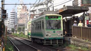 【4K】都電荒川線 走行シーン集(学習院下、大塚駅前、庚申塚、飛鳥山にて)